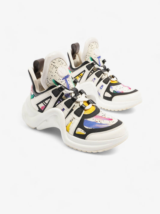 Louis Vuitton Archlight Sneakers White / Multicolour Leather EU 38.5 UK 5.5