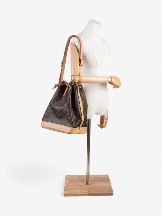 Louis Vuitton Noè Monogram / Beige Coated Canvas