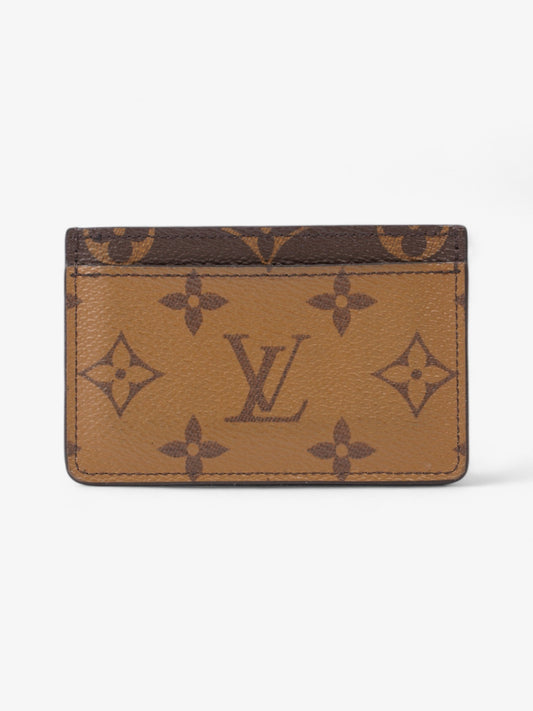 Louis Vuitton Card Holder Monogram Reverse / Monogram Coated Canvas