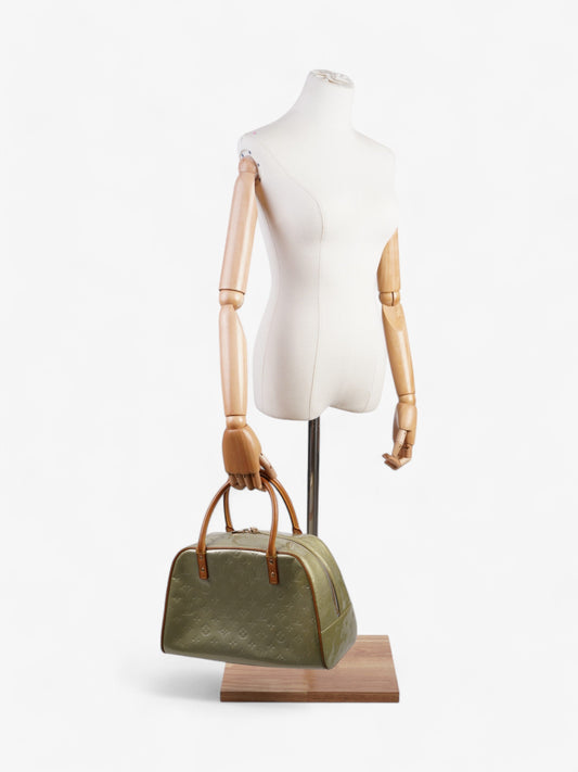 Louis Vuitton Tompkins Square Monogram Vernis / Light Green Vernis Leather