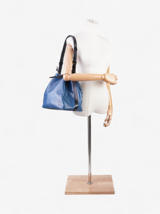 Louis Vuitton Noè Blue / Black Epi Leather