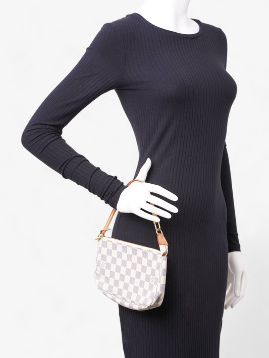 Louis Vuitton Pochette Accessoires Damier Azur Coated Canvas