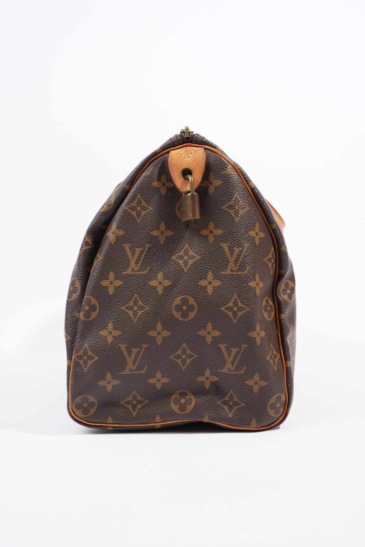 Louis Vuitton Speedy Brown / Monogram Coated Canvas 35