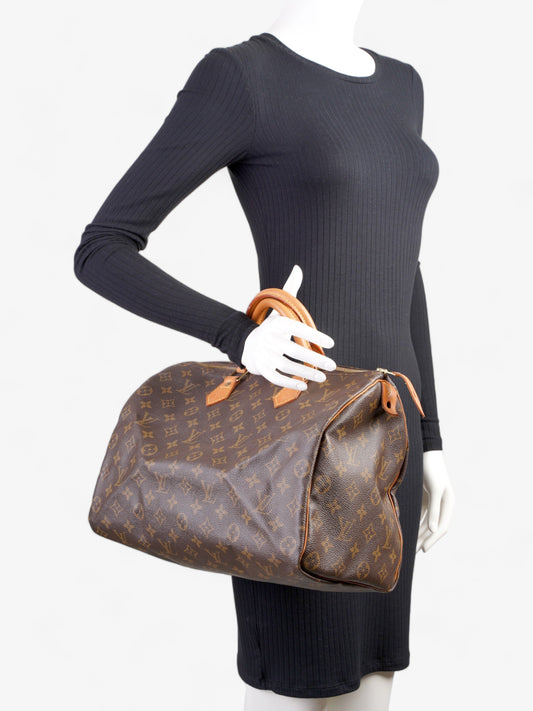 Louis Vuitton Speedy Monogram Coated Canvas 35