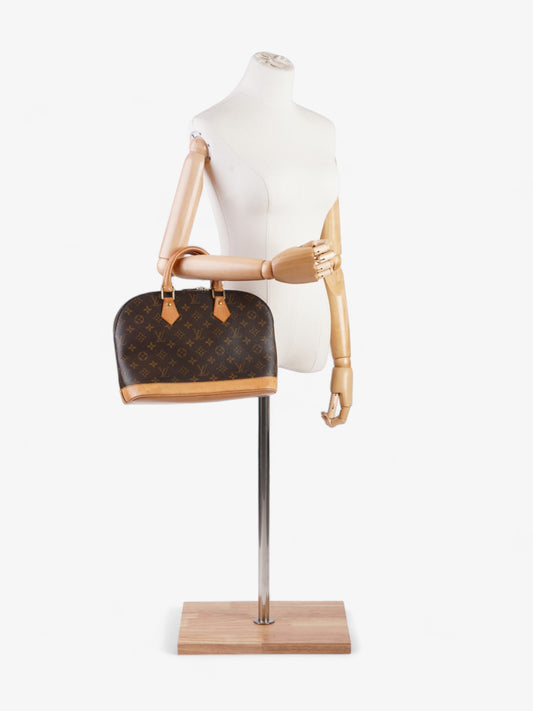 Louis Vuitton Alma Monogram Coated Canvas PM