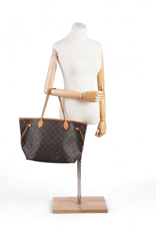Louis Vuitton Neverfull Monogram Coated Canvas MM