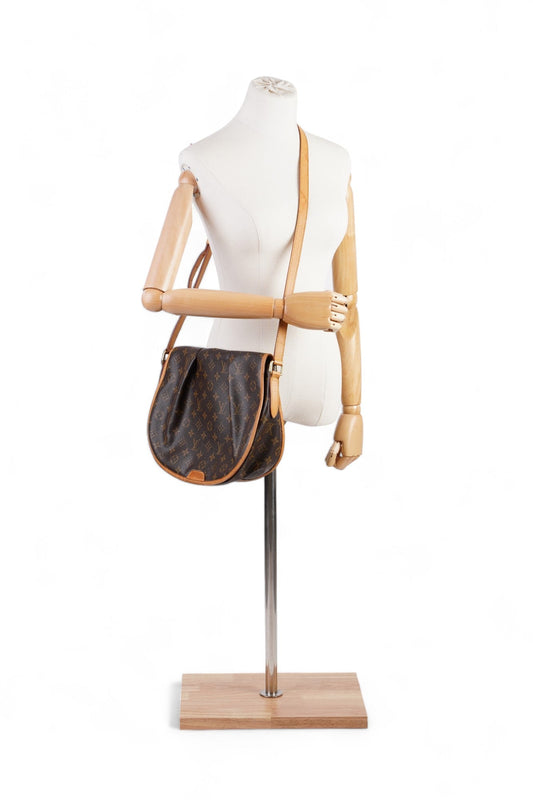 Louis Vuitton Menilmontant Monogram Coated Canvas MM