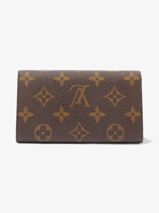Louis Vuitton Compact Wallet Monogram Coated Canvas