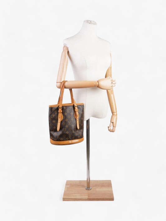 Louis Vuitton Bucket Monogram Coated Canvas PM