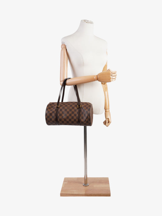 Louis Vuitton Papillon Damier Ebene Coated Canvas 30