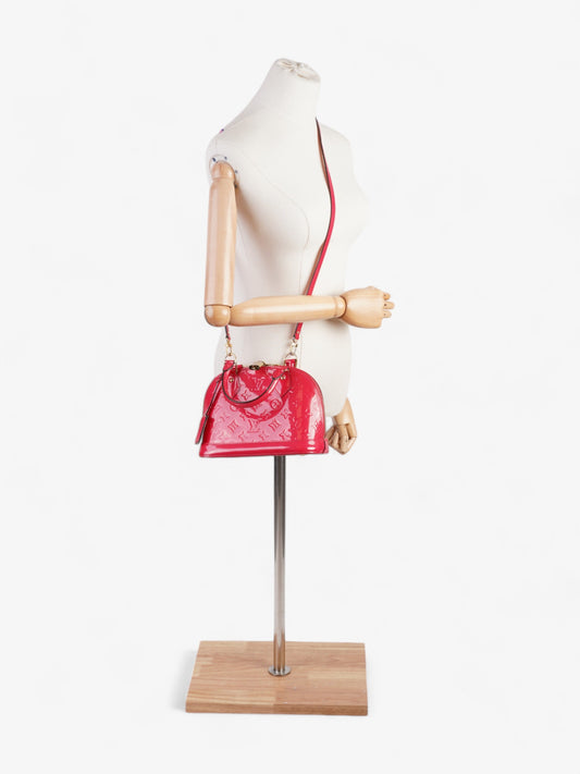 Louis Vuitton Alma Pink Vernis Leather BB