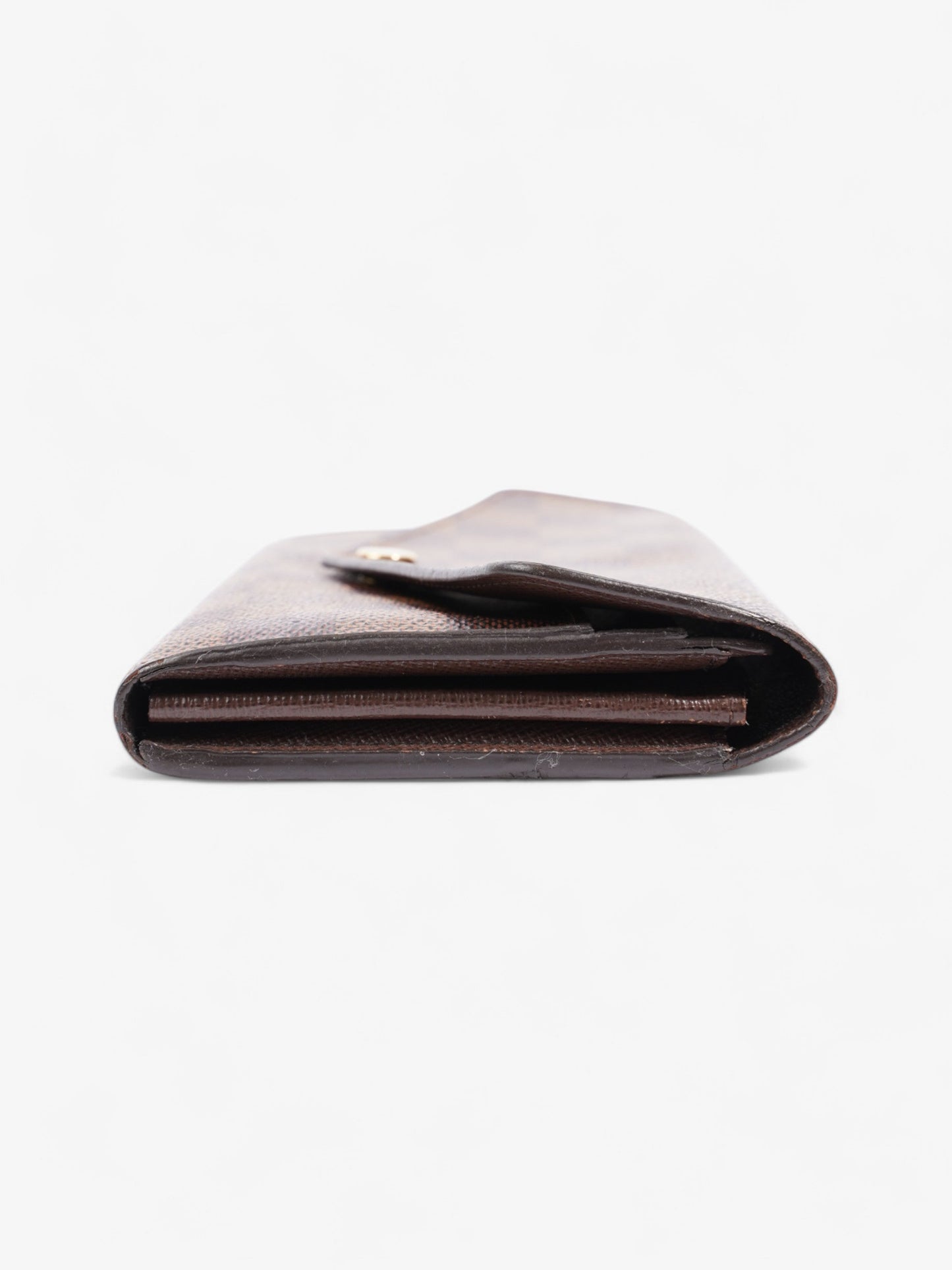 Louis Vuitton Sarah Wallet Damier Ebene Coated Canvas