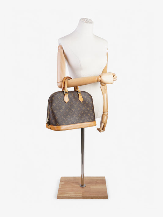 Louis Vuitton Alma Monogram Coated Canvas PM
