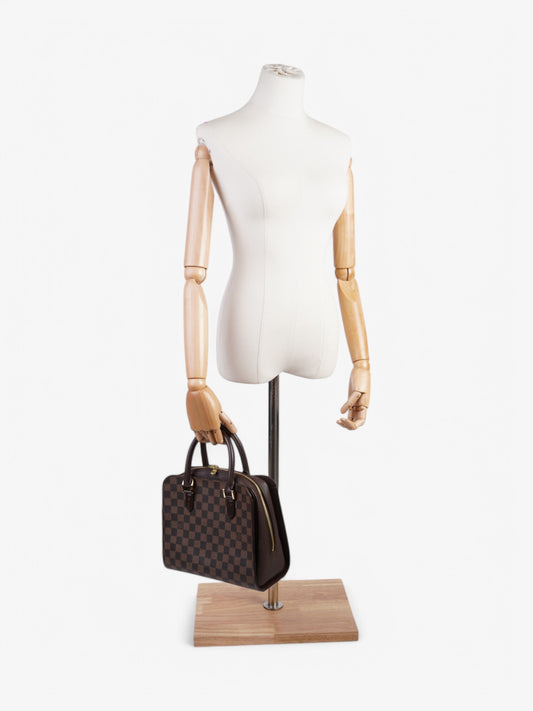 Louis Vuitton Triana Damier Ebene Coated Canvas