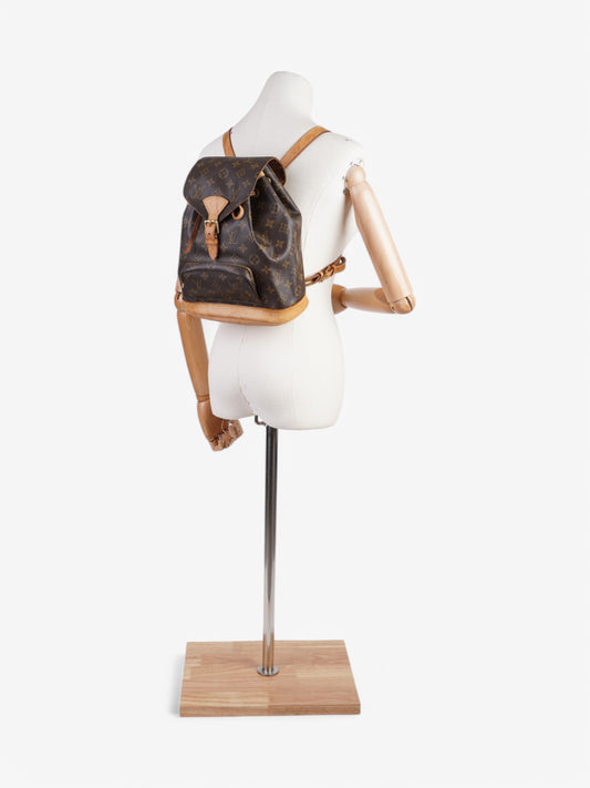 Louis Vuitton Montsouris Monogram Coated Canvas MM