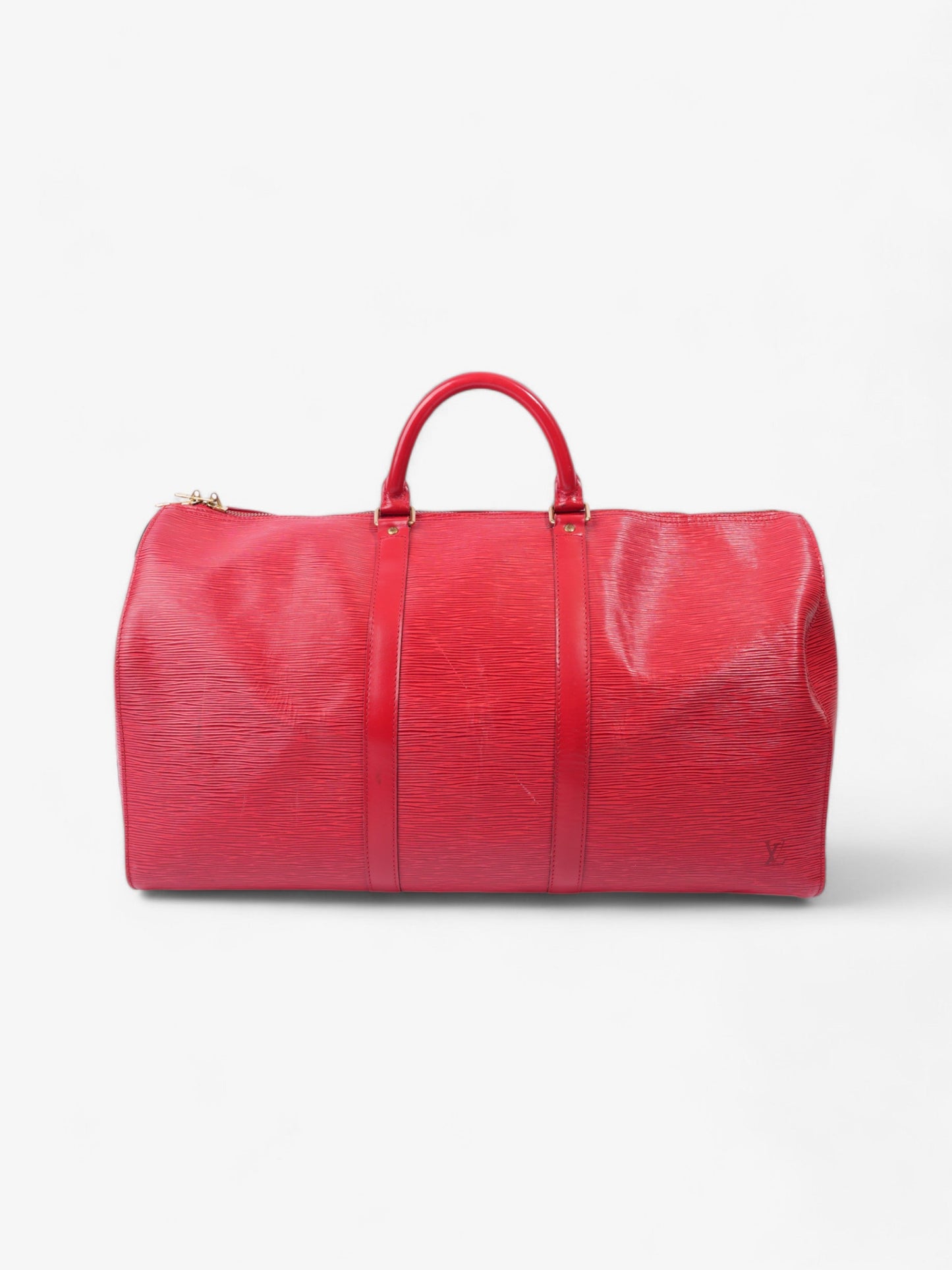 Louis Vuitton Keepall Red Epi Leather 50