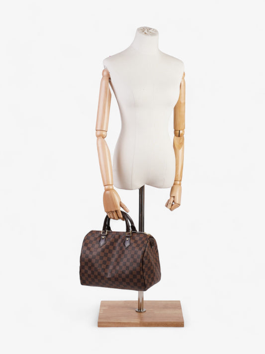 Louis Vuitton Speedy 30 Damier Ebene Coated Canvas