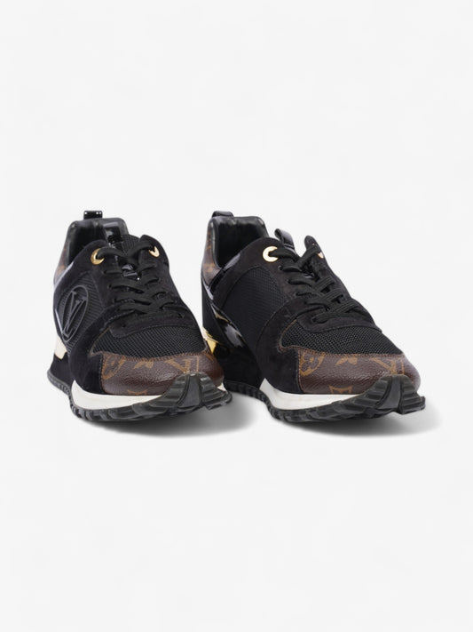 Louis Vuitton Run Away Black / Monogram Suede EU 37.5 UK 4.5