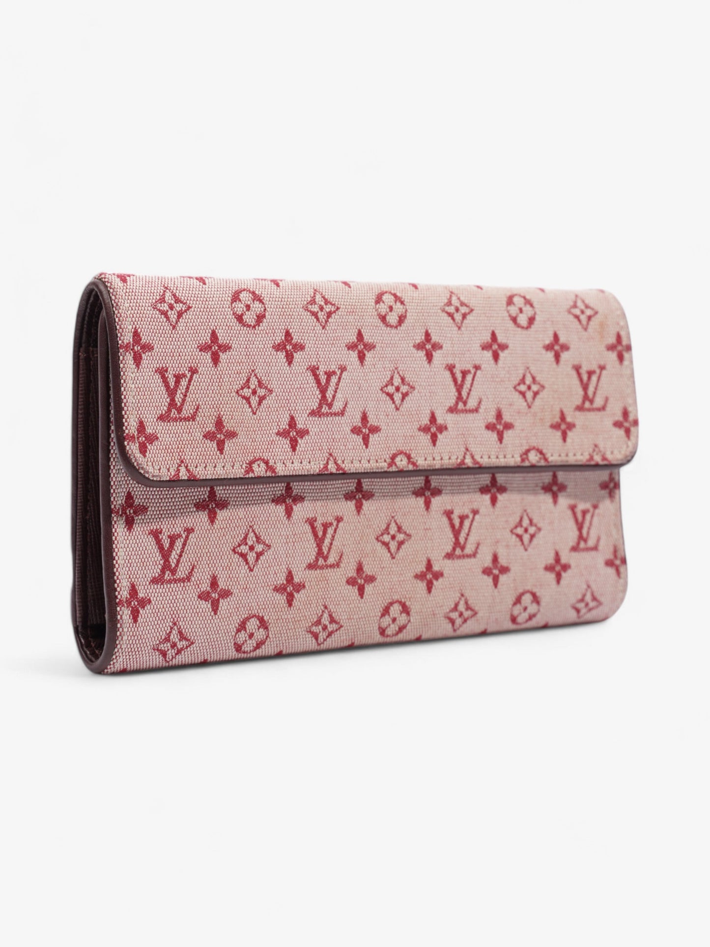Louis Vuitton Mini Porto Tresor International Long Wallet Cerise Pink Monogram Canvas