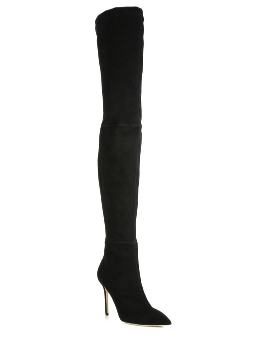 BRIAN ATWOOD ODILLE SUEDE THIGH-HIGH BOOTS