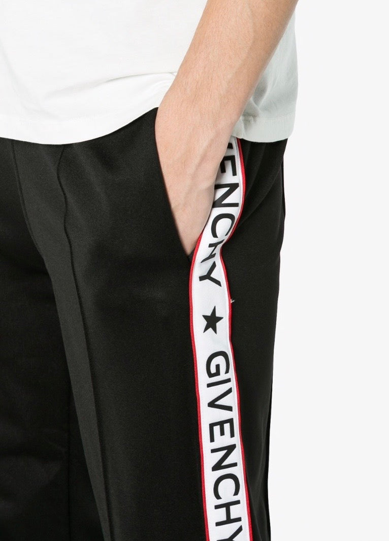 GIVENCHY LOGO STRIPED MALE JOGGERS SIZE XS
