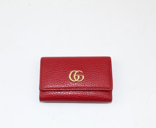 Gucci GG Marmont Leather Key Case