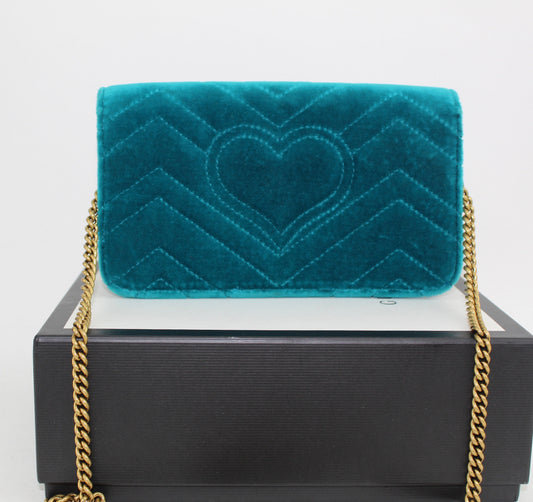 Gucci Velvet mini shoulder Bag