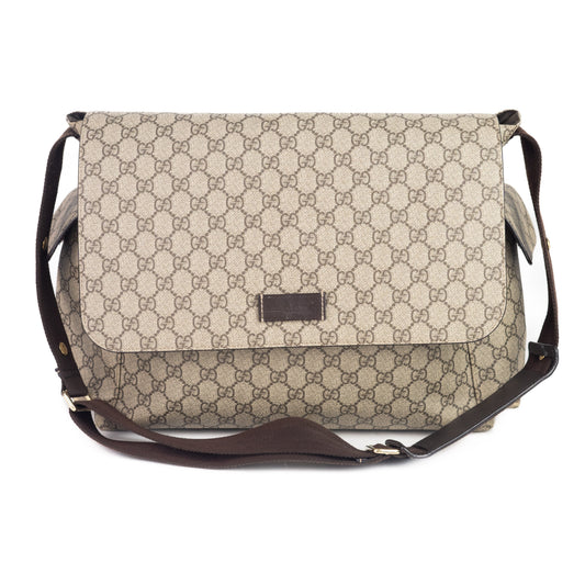 Gucci GG Supreme Diaper Bag