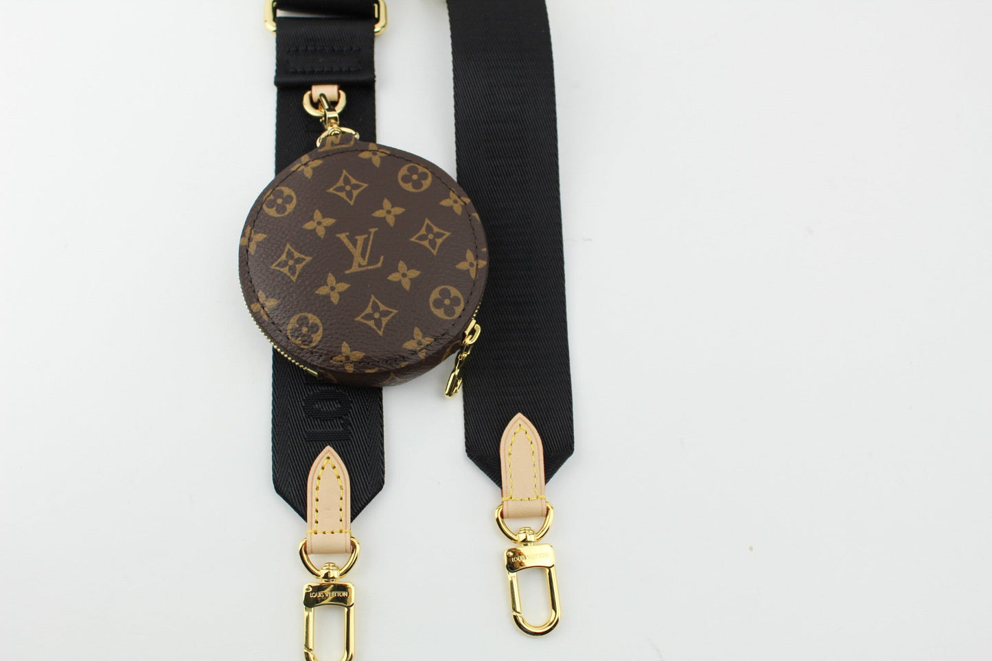LOUIS VUITTON BANDOULIERE STRAP BLACK