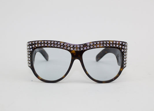 GUCCI OVERSIZE HOLYWOOD FOREVER SUNGLASSES