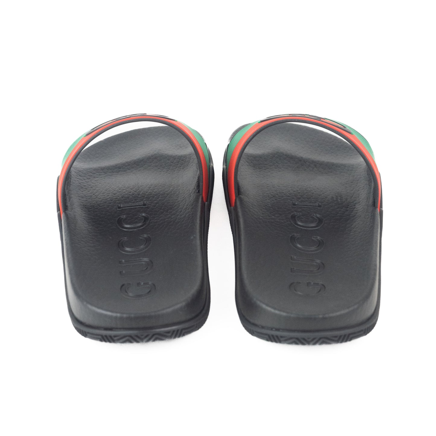 Gucci Rubber GG Interlock slides