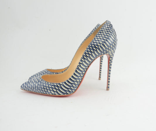 CHRISTIAN LOUBOUTIN PIGALLE FOLLIES 100mm SIZE 36.5