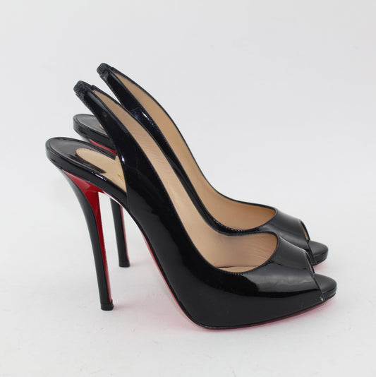 CHRISTIAN LOUBOUTIN SLINGBACk SIZE 38.5