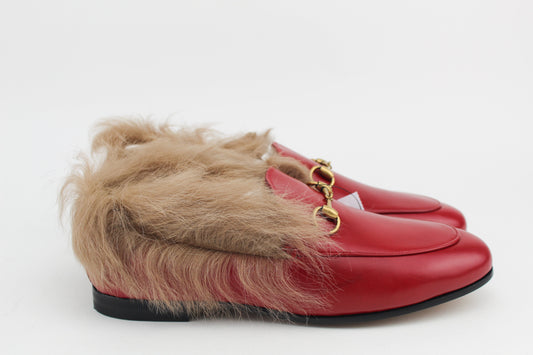 Gucci Princetown Fur loafers