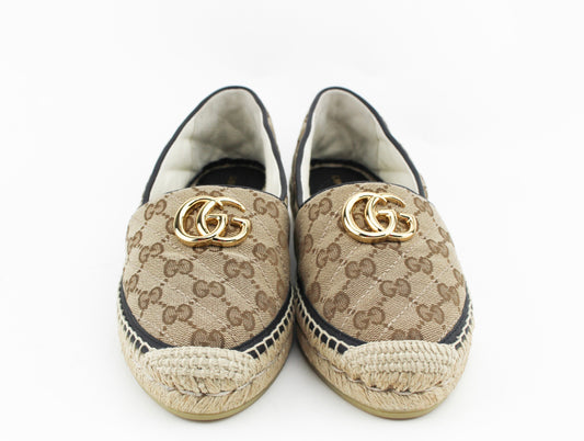 Gucci GG matelassé canvas espadrille