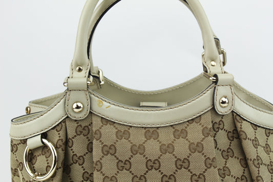 Gucci GG Canvas Sukey Tote Bag
