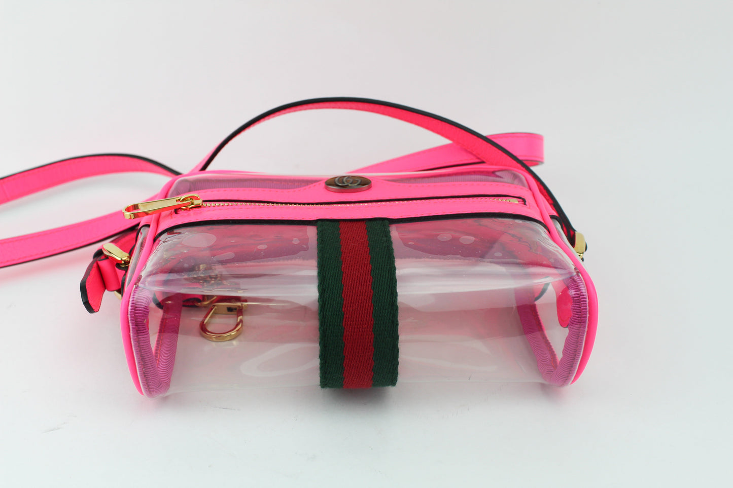 Gucci Mini Ophidia Transparent Crossbody bag