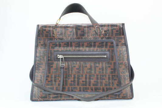 Fendi Runaway FF Mesh Tote Bag