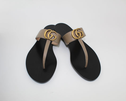 GUCCI LEATHER THONG SANDAL
