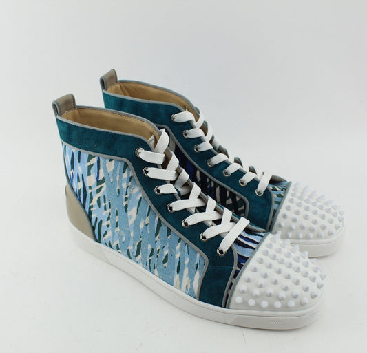 CHRISTIAN LOUBOUTIN LOUIS HIGH TOP SNEAKER SIZE 45