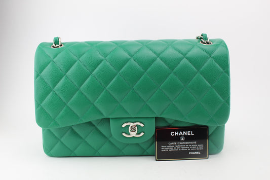 Chanel Classic Jumbo Caviar bag