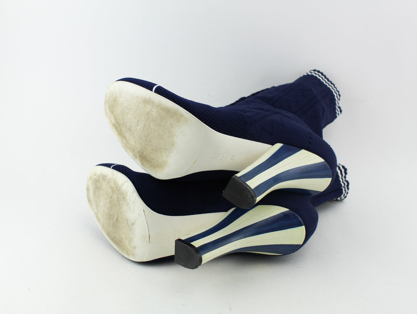Fendi Knit sock booties
