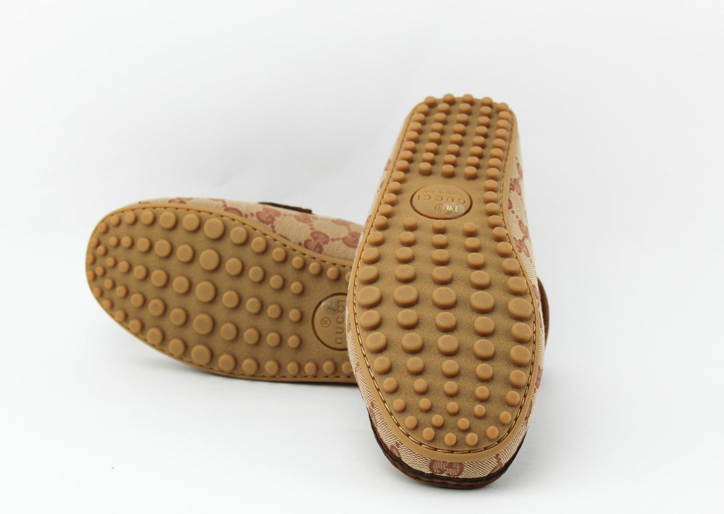 Gucci Monogram Men GG Suede Loafers