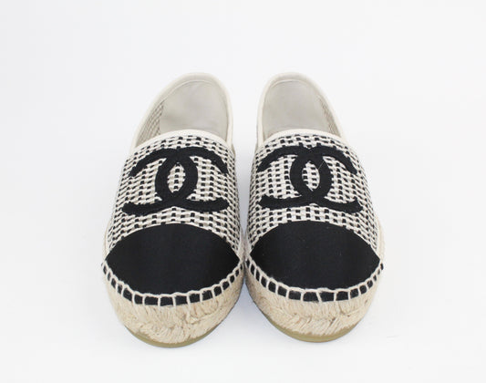 Chanel Espadrille Mesh & Grossgain