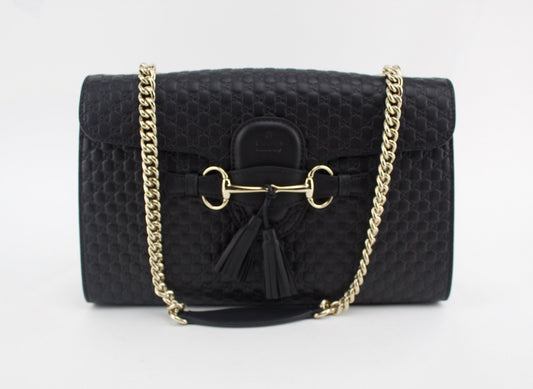 GUCCI GUCCISSIMA MEDIUM EMILY SHOULDER BAG