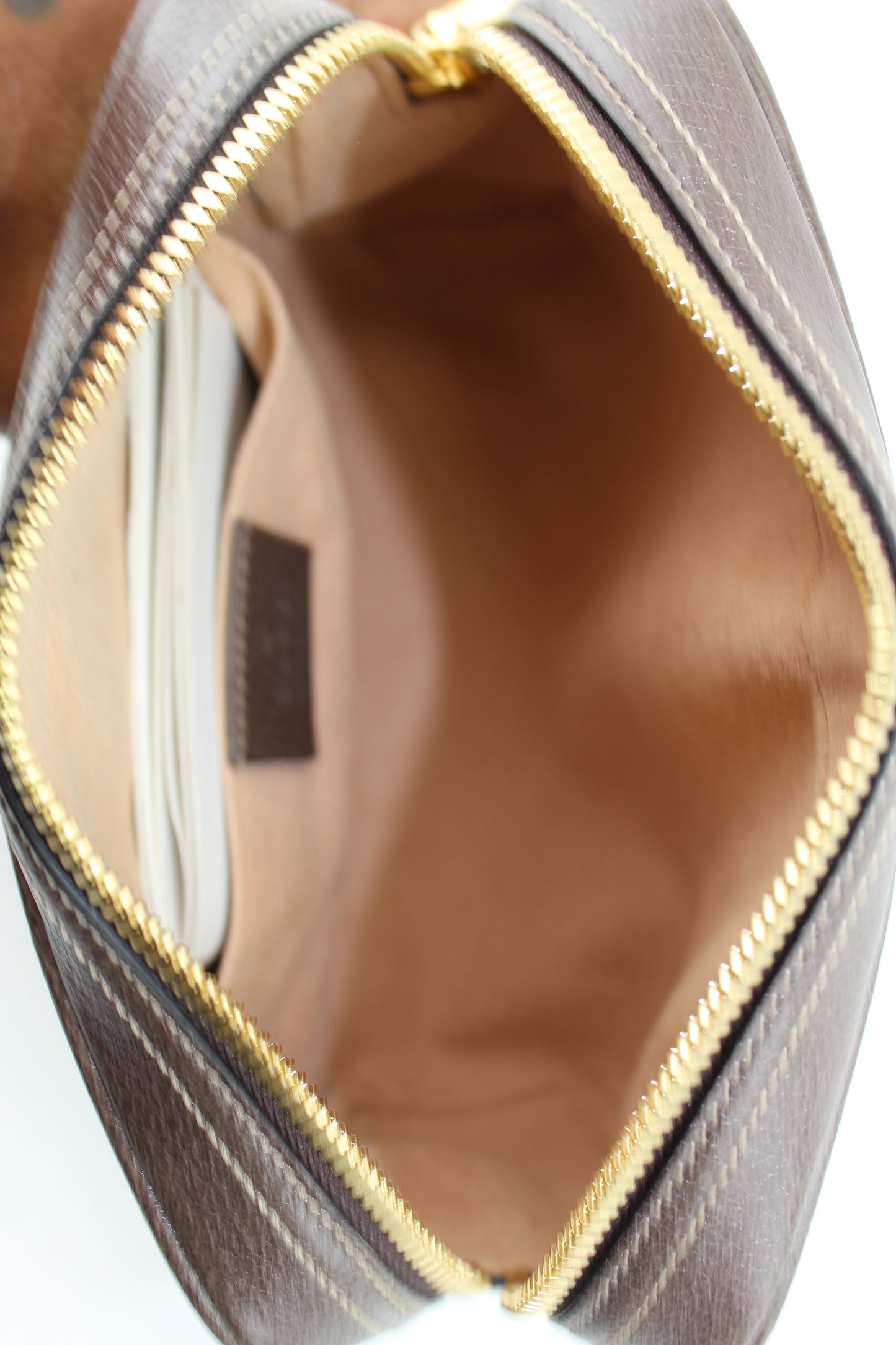 GUCCI OPHIDIA GG SUPREME SMALL BELT BAG