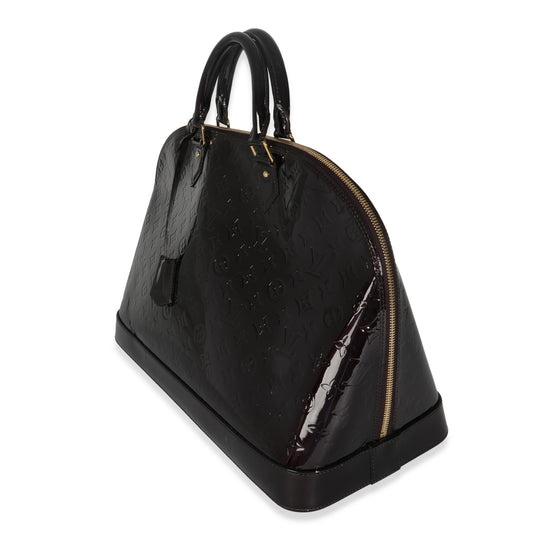 Louis Vuitton Amarante Monogram Vernis Alma GM XL