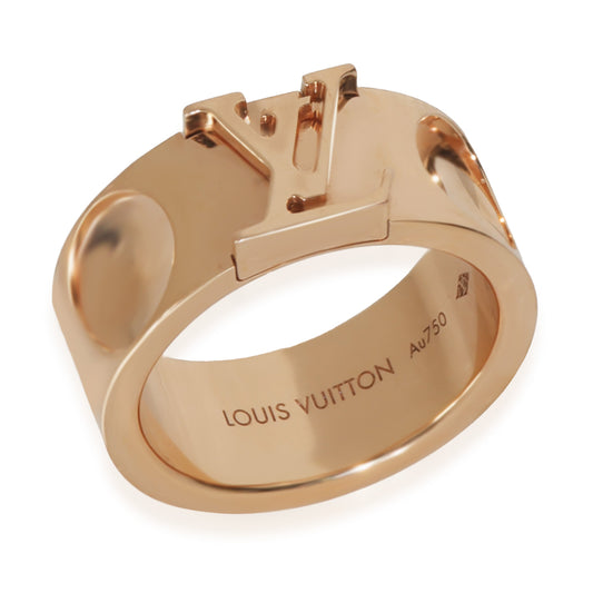 Louis Vuitton Rose Gold Empreinte Large Ring