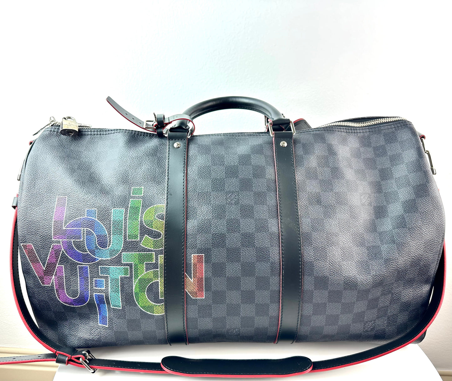 Louis Vuitton Damier Graphite Keepall Bandoulière 50