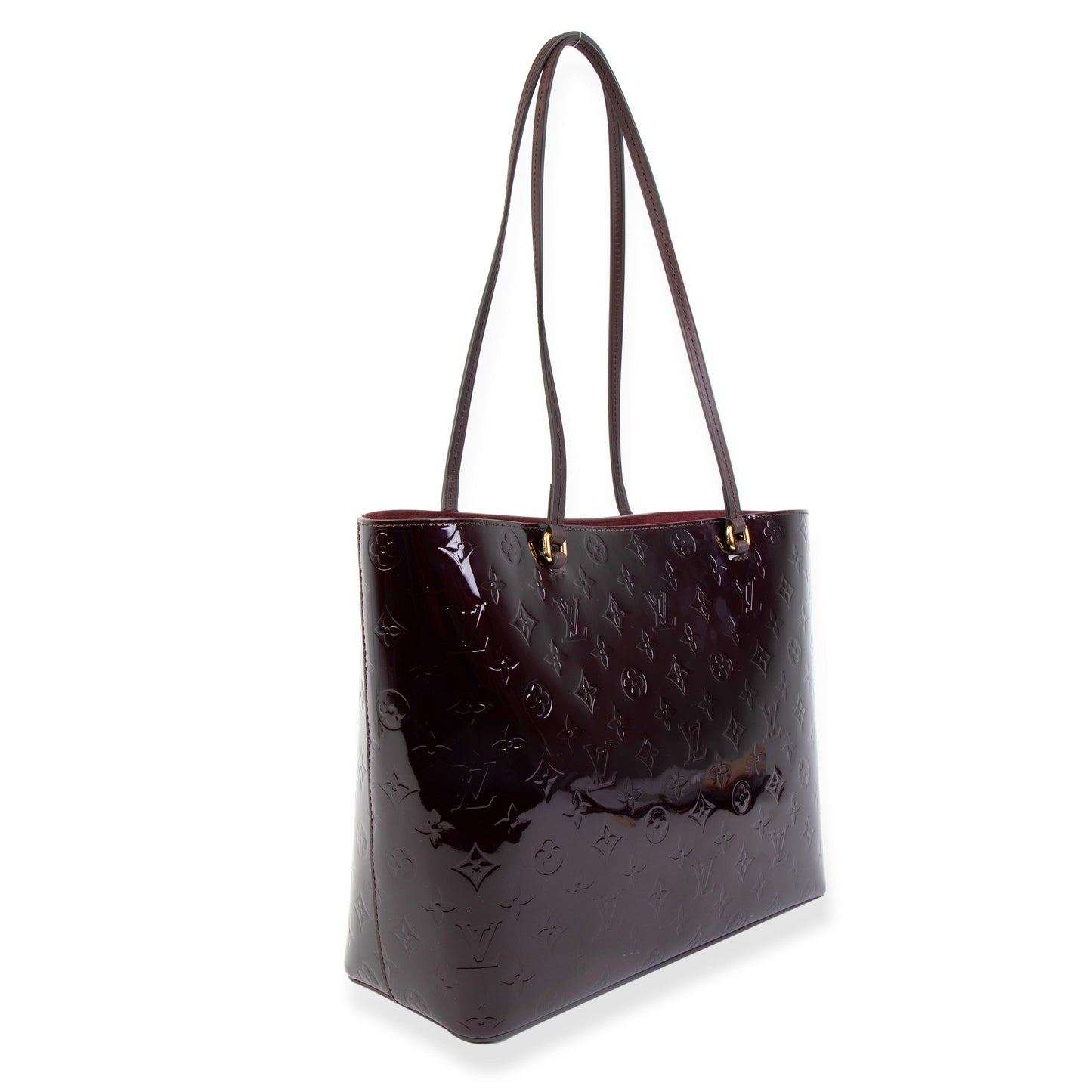 Louis Vuitton Louis Vuitton Amarante Vernis Long Beach MM Tote Bag